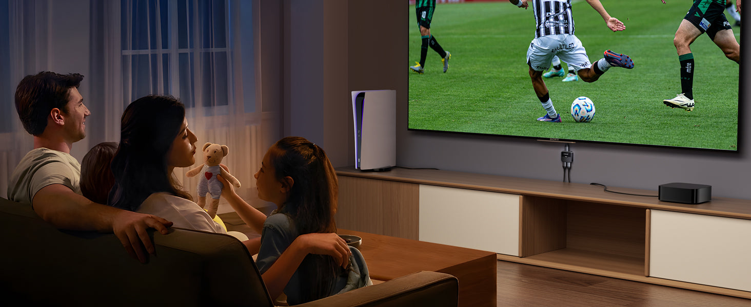 Lemorele HDMI Switch 2 in 1 Out 4K 60Hz Bi-Directional 2 Inputs 1 Output, No Power Needed, Supports 3D Compatible with Xbox, PS4/PS5, Blu-Ray, TV Stick, HDTV & Monitors