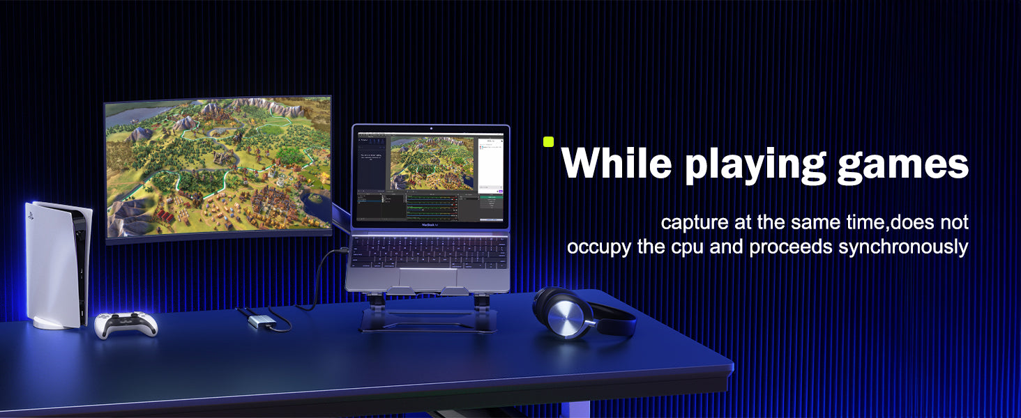 Lemorele Video Capture Card USB C 3.0