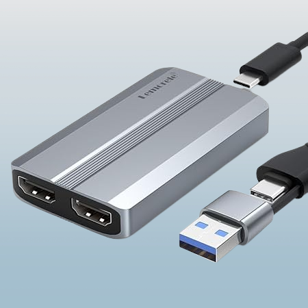 Lemorele Video Capture Card USB C 3.0 with 4K HDMI Loop-Out, HDMI Capture Card for Live Streaming Game Recorder Device, Compatible with Windows Linux OBS OS X Twitch for PS3 PS4
