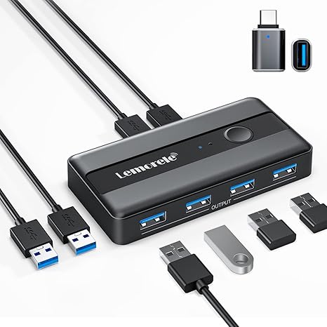 Lemorele USB 3.0 Sharing Switch