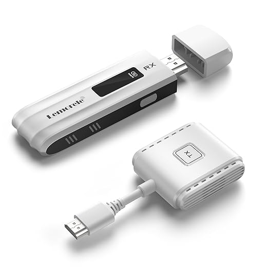 Two electronic devices with USB cables on a white background